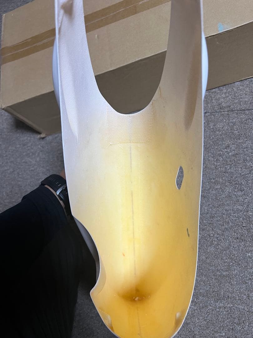 未使用　90クラスFRPキャノピーラジコンヘリコプター