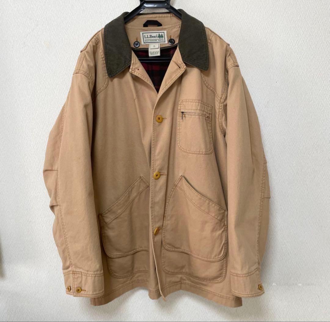 エルエルビーン ハンティング ジャケット ライナー チェック コーデュロイ XL
