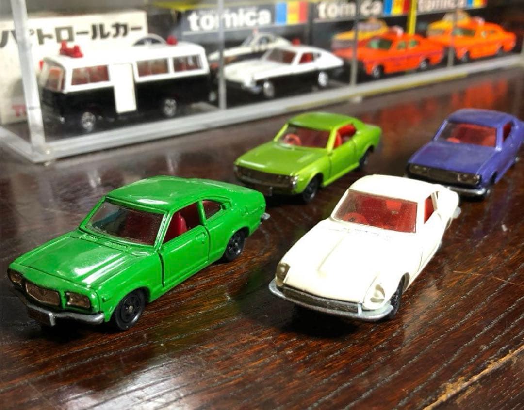 トミカ　グランプリサーキット4台セット　オリジナルデカール