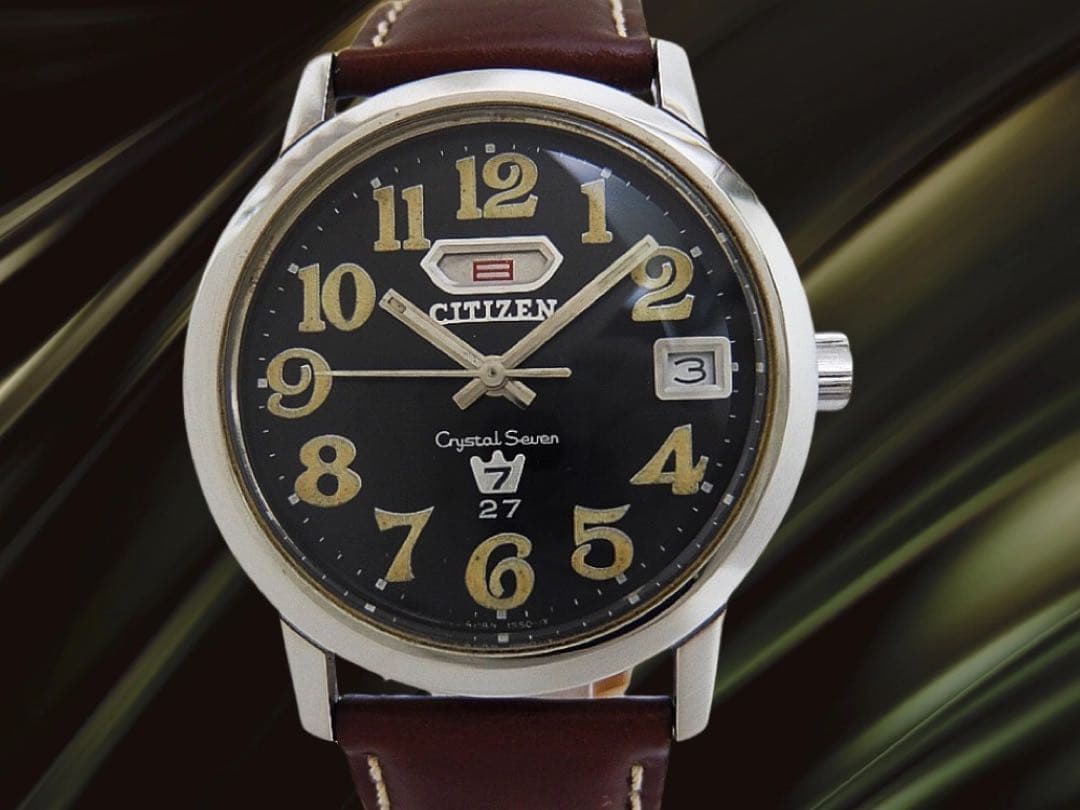 CITIZEN Crystal Seven 自動巻き時計