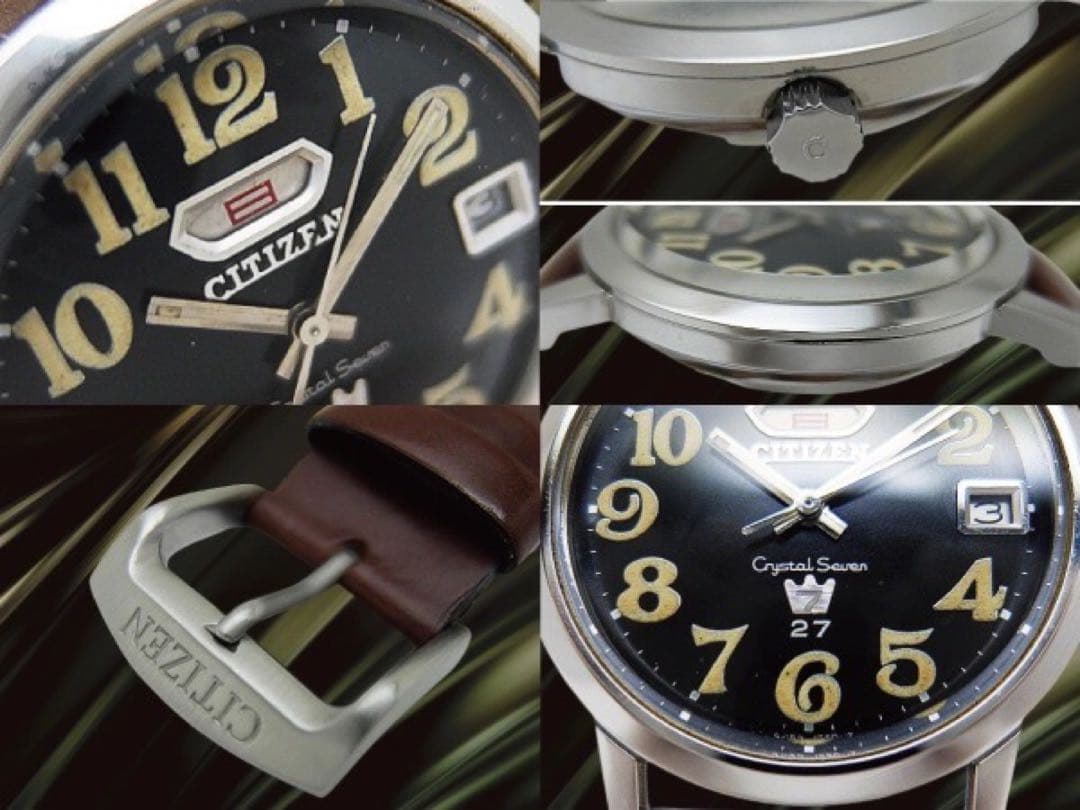 CITIZEN Crystal Seven 自動巻き時計