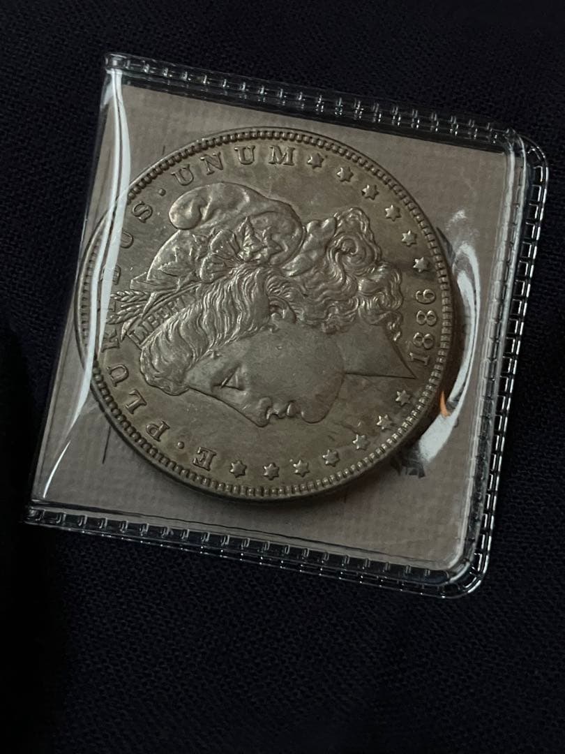 モルガンダラー銀貨　1886年　アメリカ銀貨