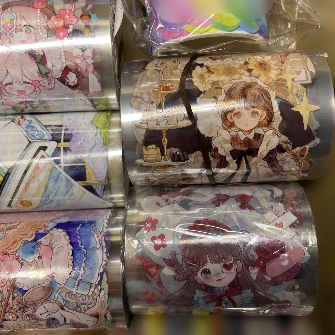 海外　人物マスキングテープ　まとめ売り（21）