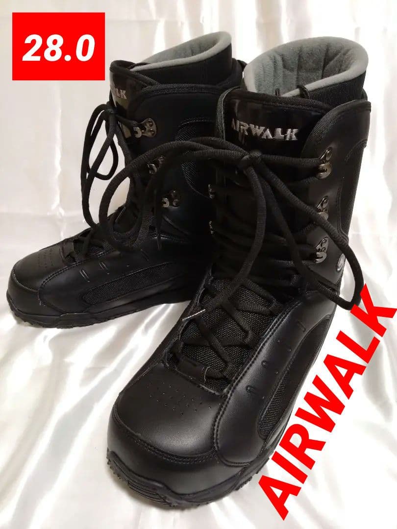 ☆美品☆ AIRWALK スノボドブーツ 28cm フリースタイル エアウォーク