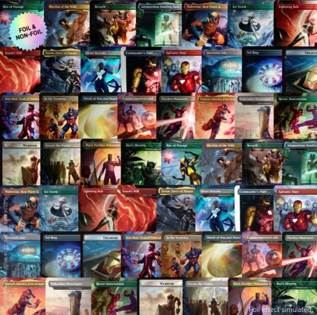 MTG シークレットレイヤー マーベル 全種