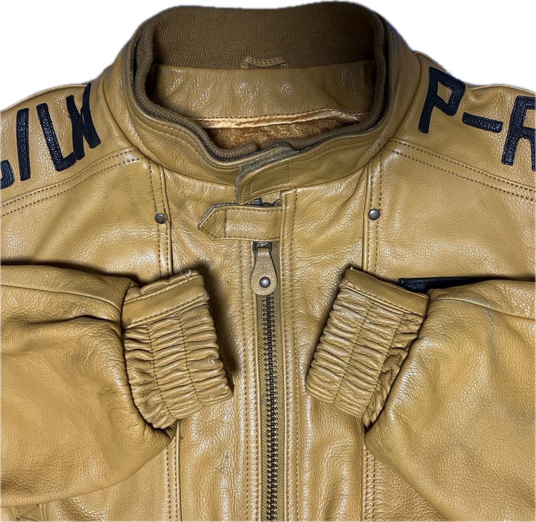 希少★KADOYA カドヤ ニューコンセプター カウレザー ライダースジャケット