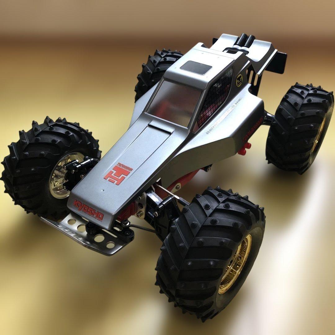 タミヤ モンスタービートルシャーシ╋京商トマホークボディ 未走行品