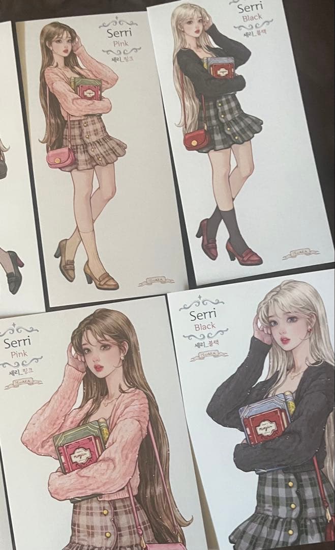 732.海外ステッカー HWARA Serri 8枚セット