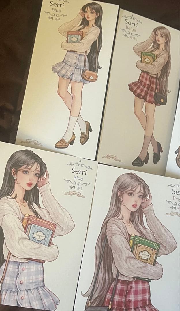 732.海外ステッカー HWARA Serri 8枚セット