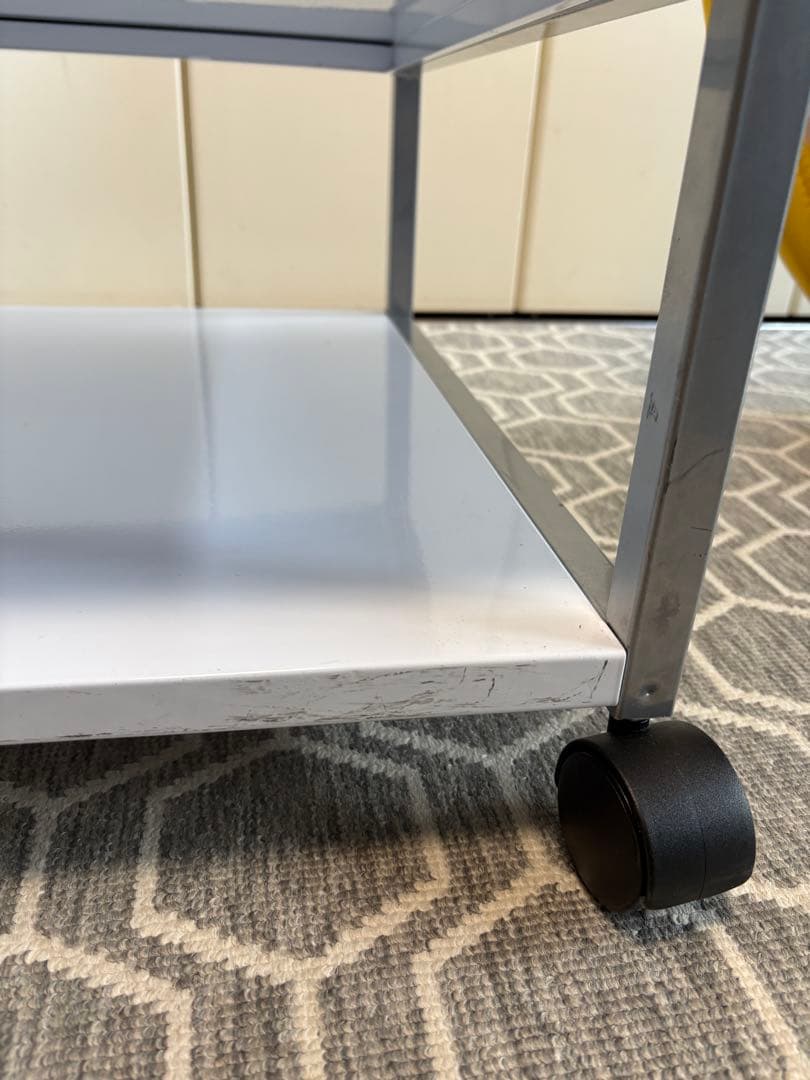 林製作所　グローバルマルチワゴンロータイプ デスク下プリンター台