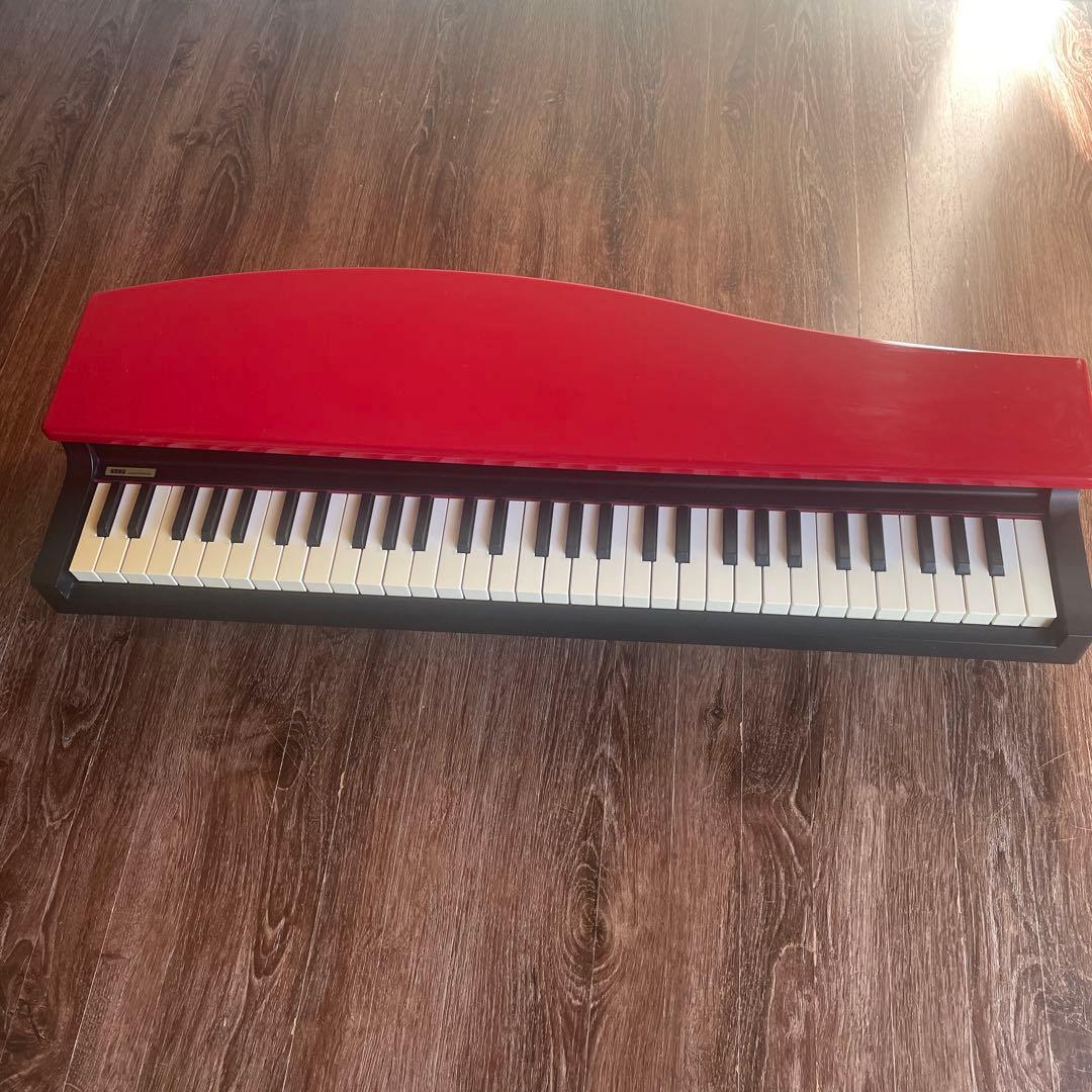 KORG micro PIANO 61鍵 赤