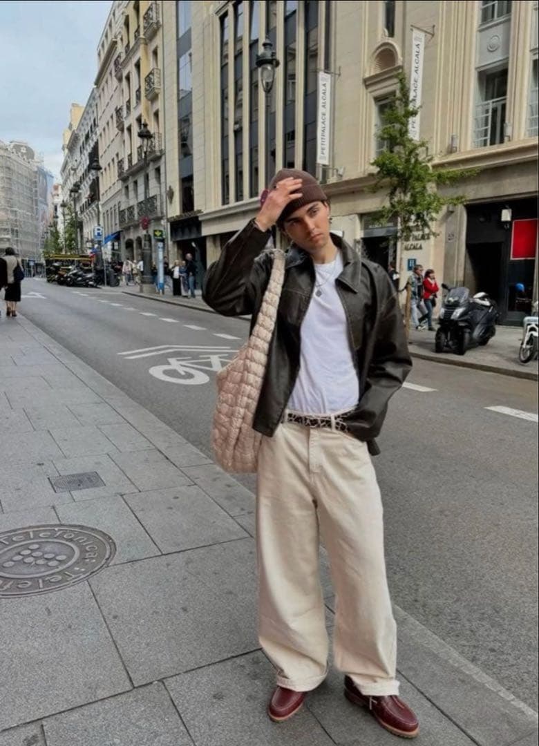 90s 希少　極太 アバクロ ワイド バギーチノパン 裾幅28