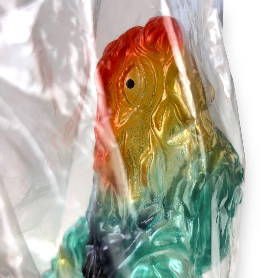 レア 【未開封】 ブルマァク 復刻 クリアカラー ヘドラ ソフビ