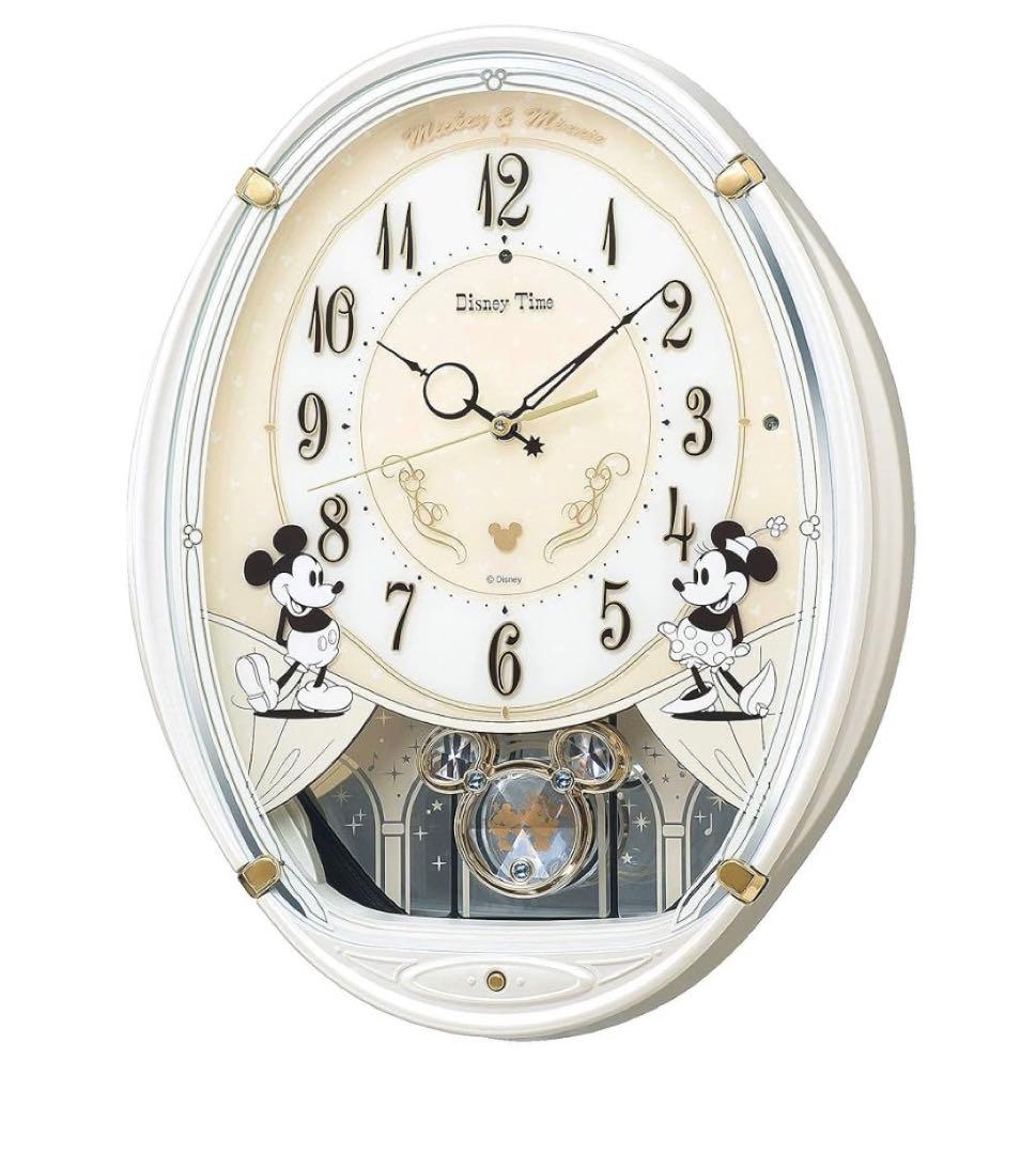 ブランド セイコークロック(Seiko Clock) ミッキーマウス-ホワイト