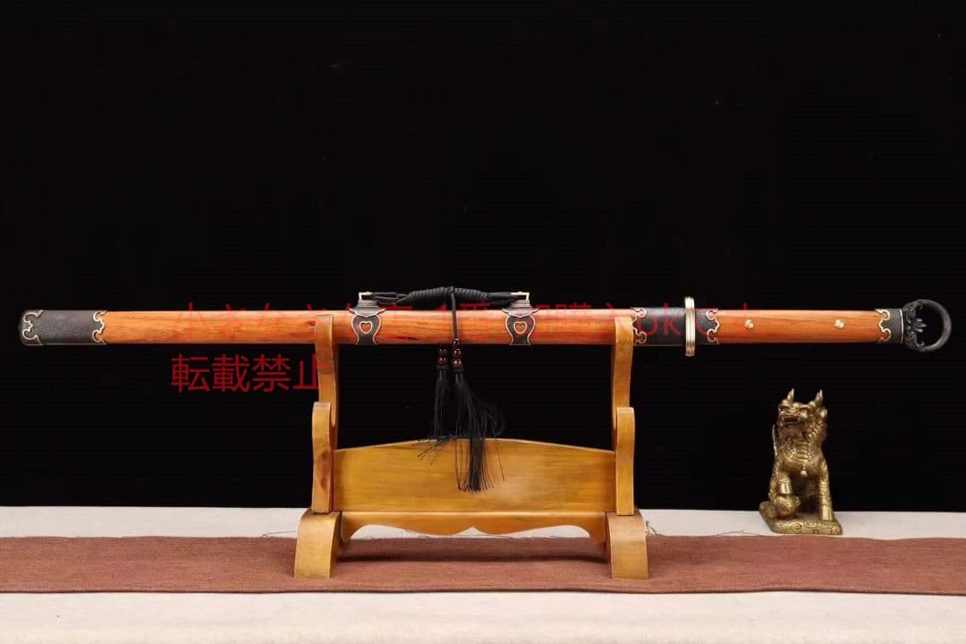 【唐刀一槌紋版千韻唐刀】 武具 刀装具 日本刀 唐剣 模造刀·模擬刀 居合刀