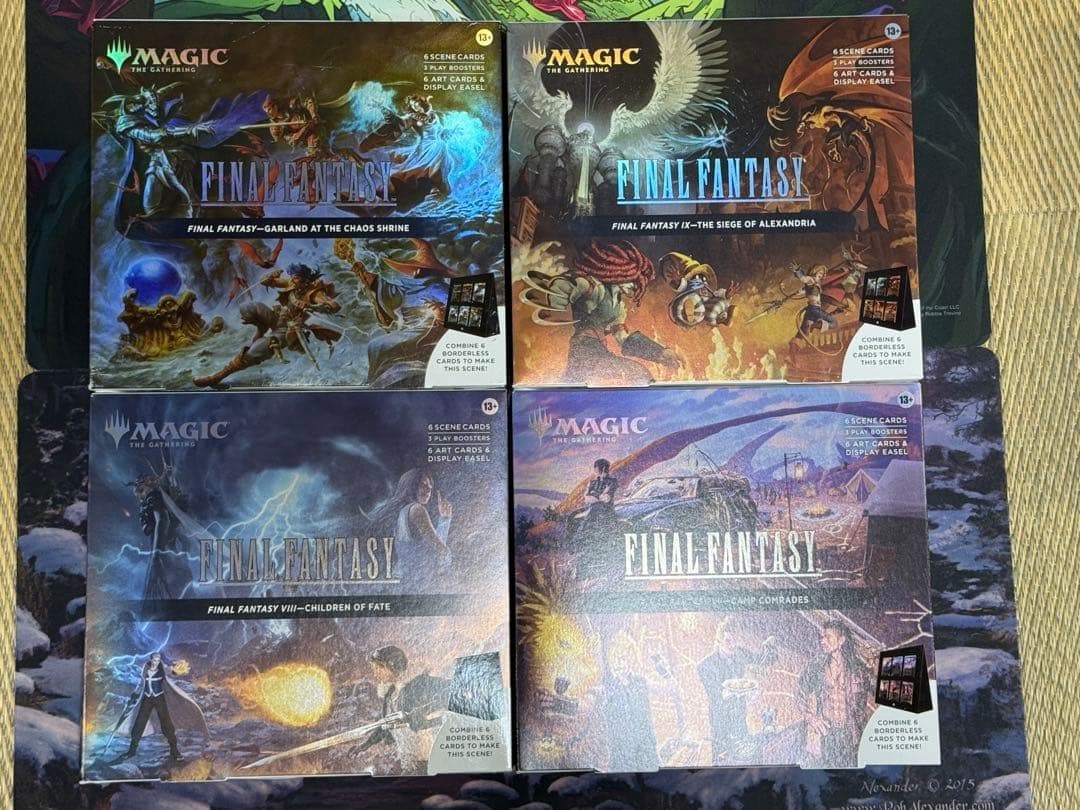 MTG/Final Fantasy/シーンボックス/英語版/4種セット
