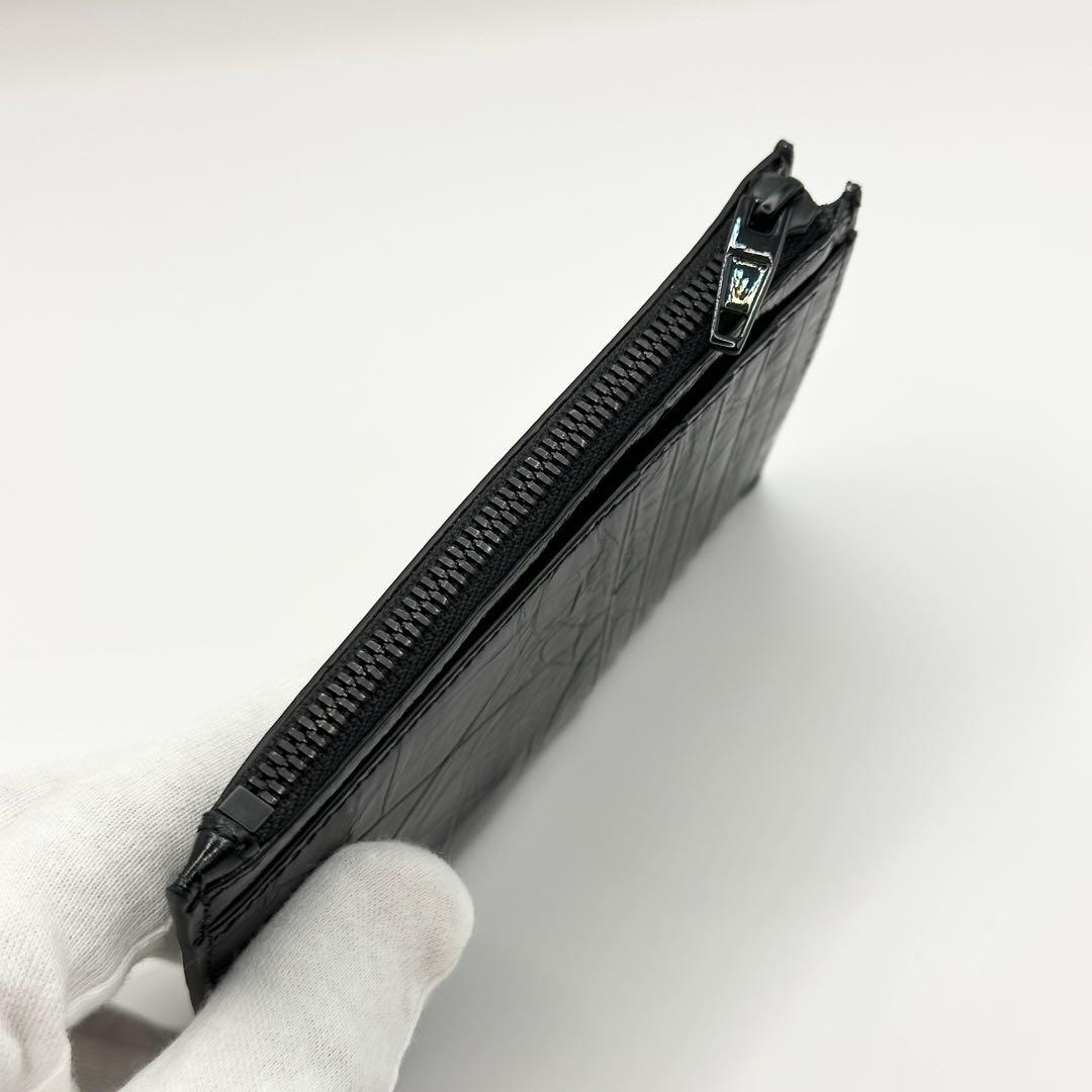 【新品未使用】BALENCIAGA バレンシアガ　フラグメント　財布　レザー