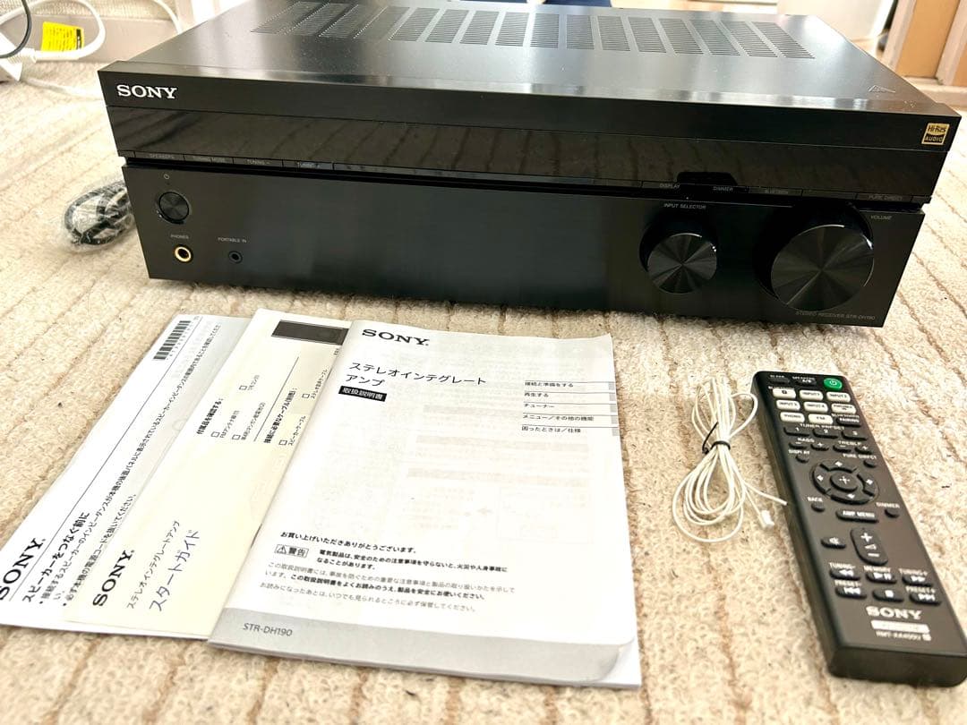 SONY STR-DH190 Bluetooth対応 AVアンプ