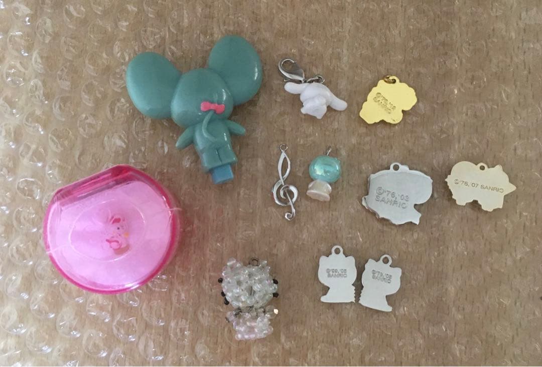 サンリオ ♥ ハローキティ シナモロール ストラップ キキララ レア 入手困難