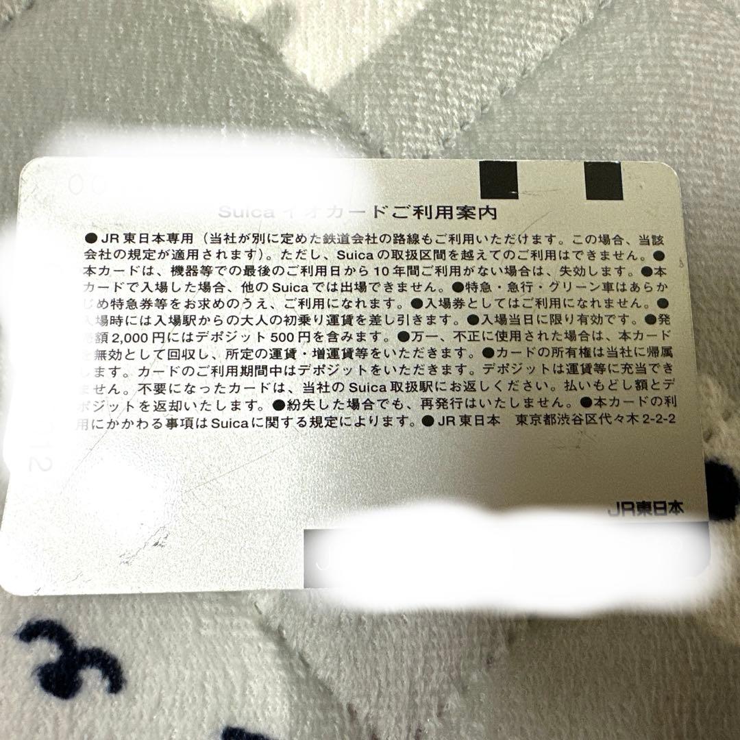 初期型Suica イオカード　無記名　ペンギンなし