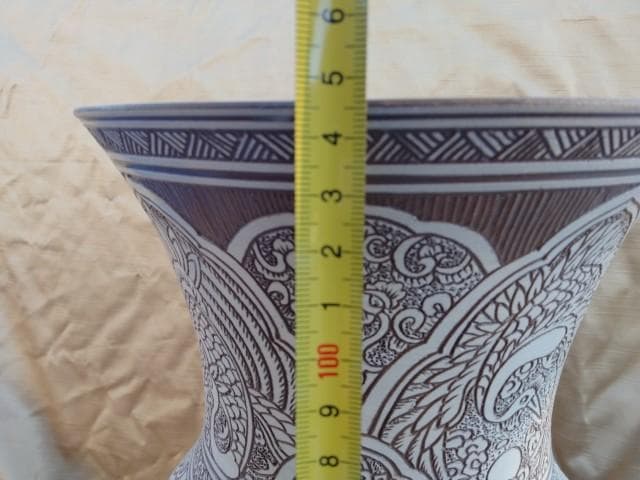 東炎窯　壷　54x20cm