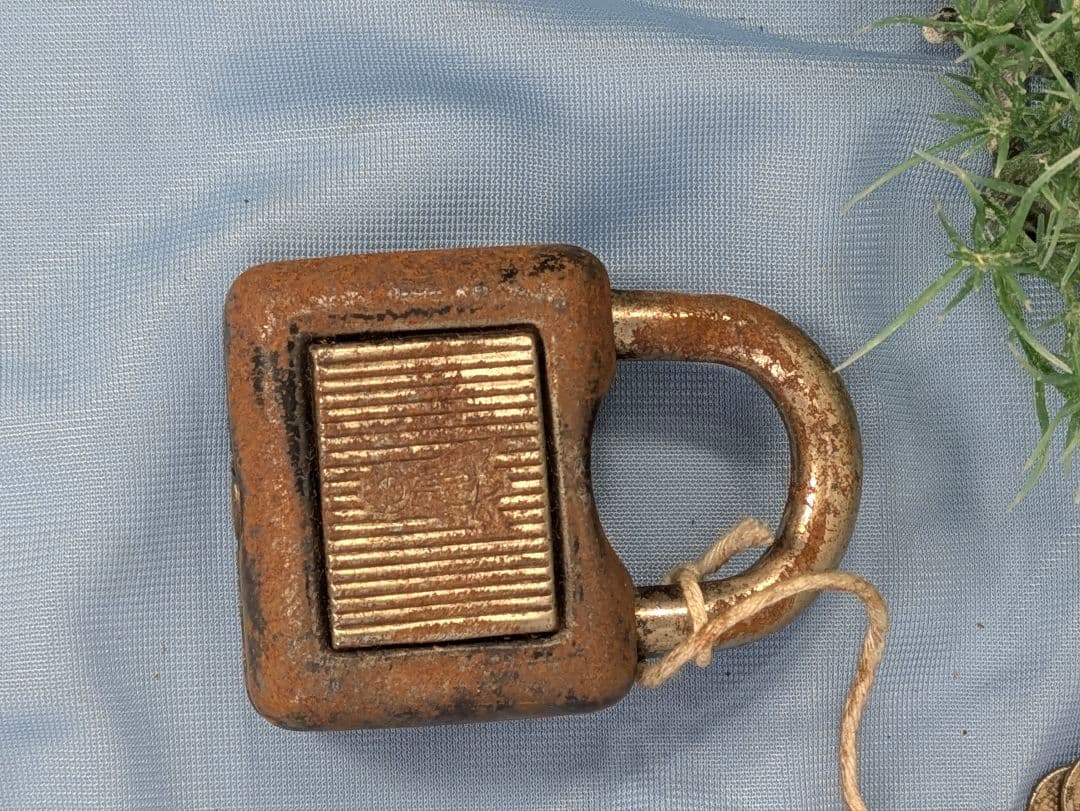 アンティーク フランス製 ドイツ製 パドロック 南京錠