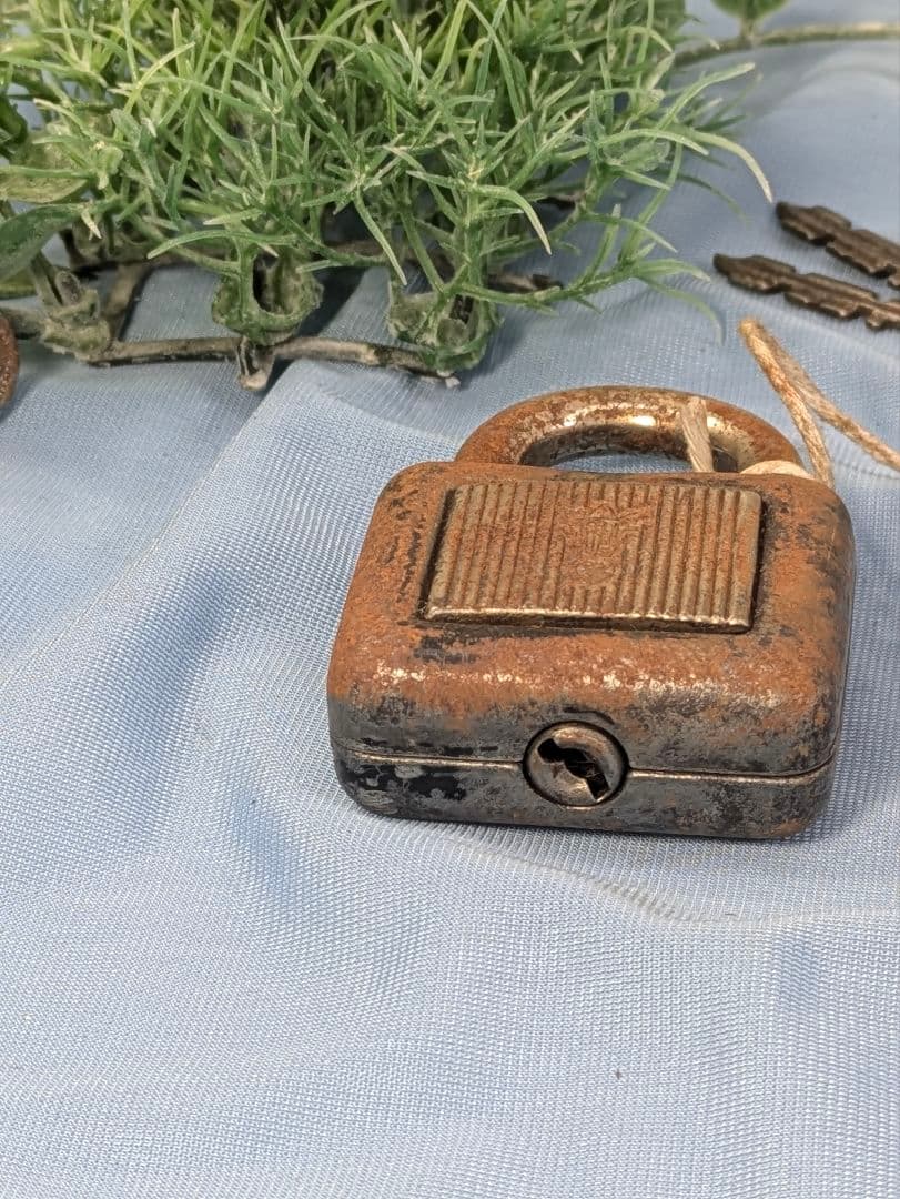 アンティーク フランス製 ドイツ製 パドロック 南京錠