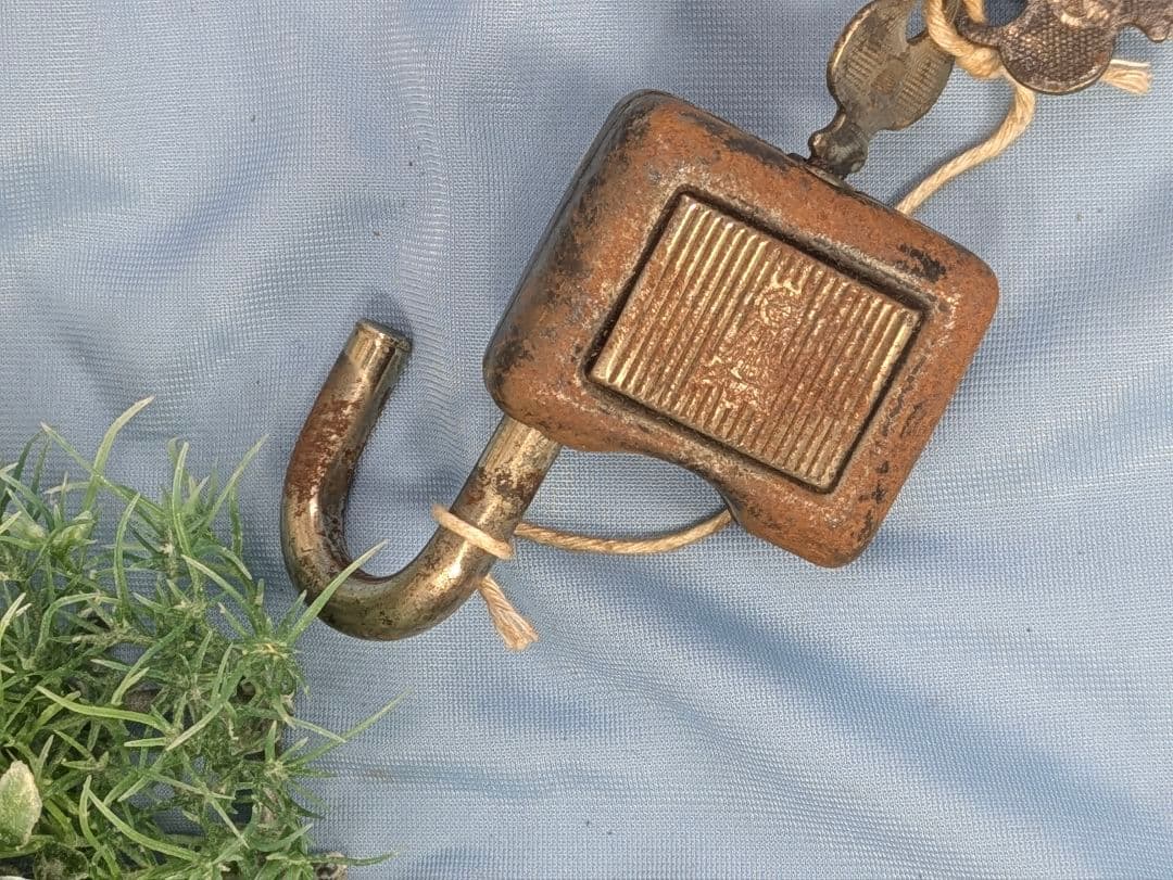 アンティーク フランス製 ドイツ製 パドロック 南京錠