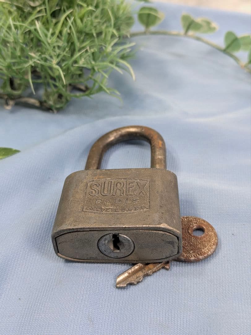 アンティーク フランス製 ドイツ製 パドロック 南京錠