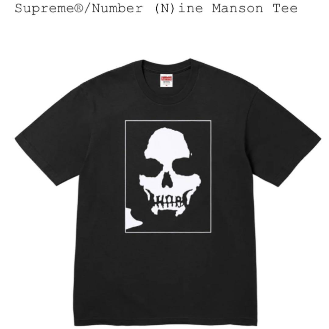 トップス Supreme Number (N)ine nine Manson Tee M