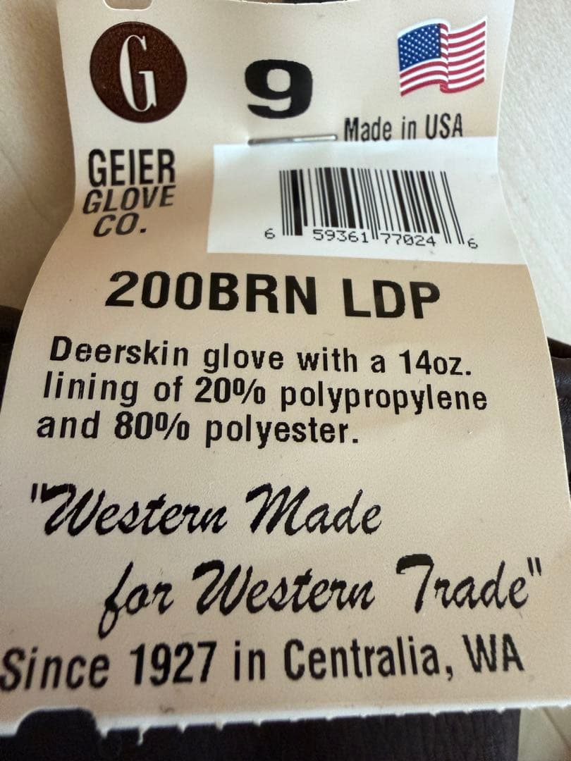 スタンダードカリフォルニア　ガイアーグローブ　HTC 手袋