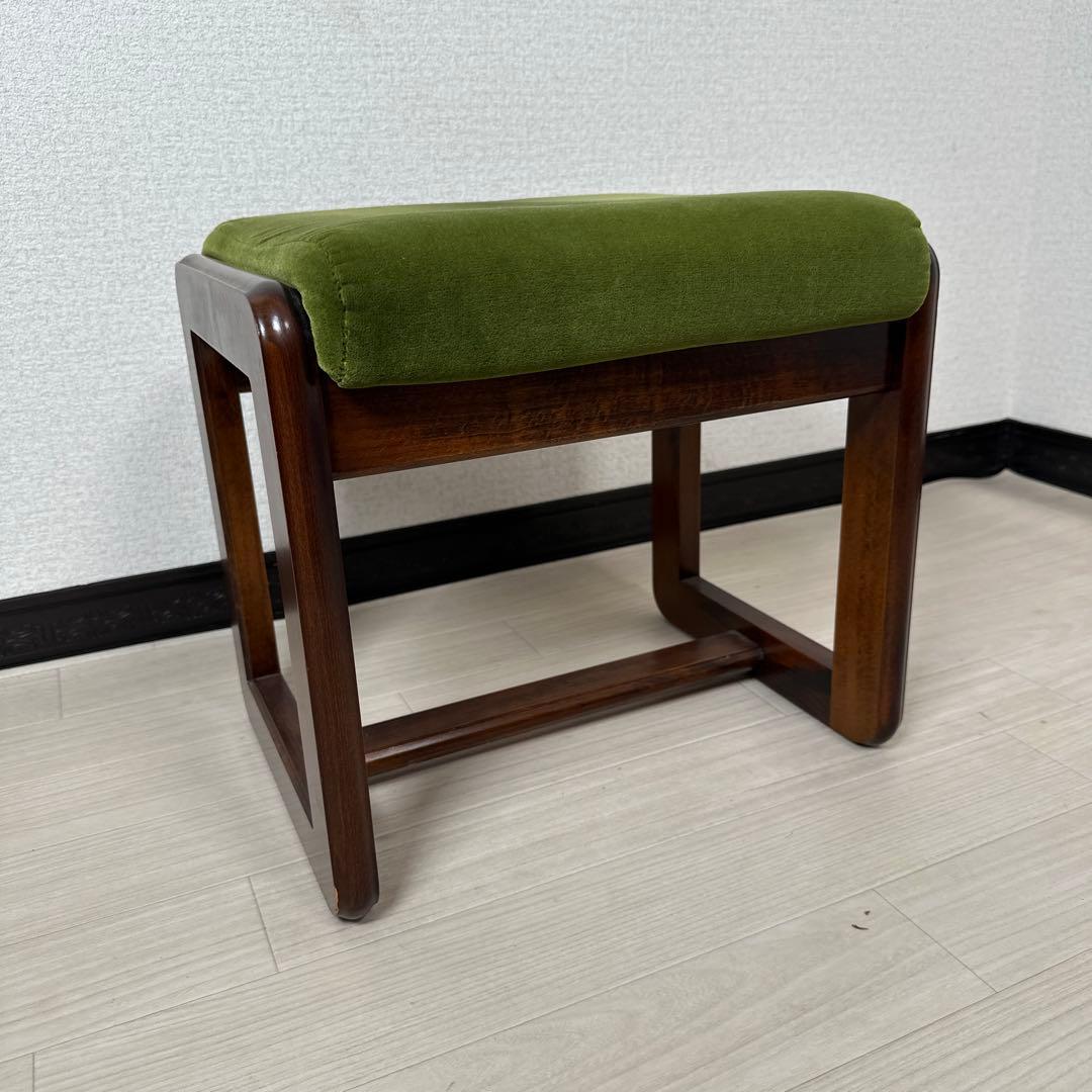 カリモク コロニアル オットマン スツール フットスツール 腰掛け ※i4※