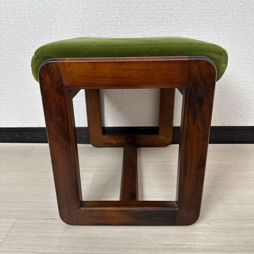 カリモク コロニアル オットマン スツール フットスツール 腰掛け ※i4※