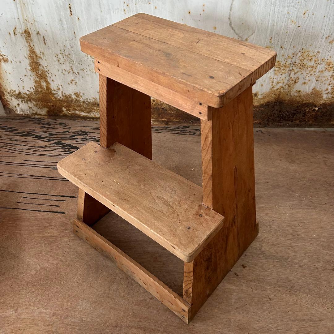 【木製】 踏み台 棚