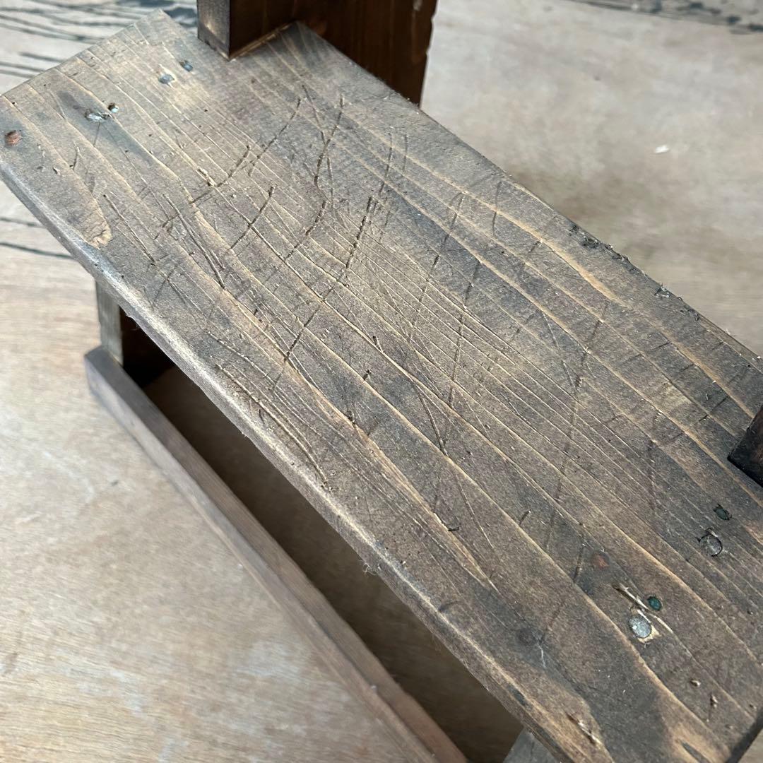 【木製】 踏み台 棚