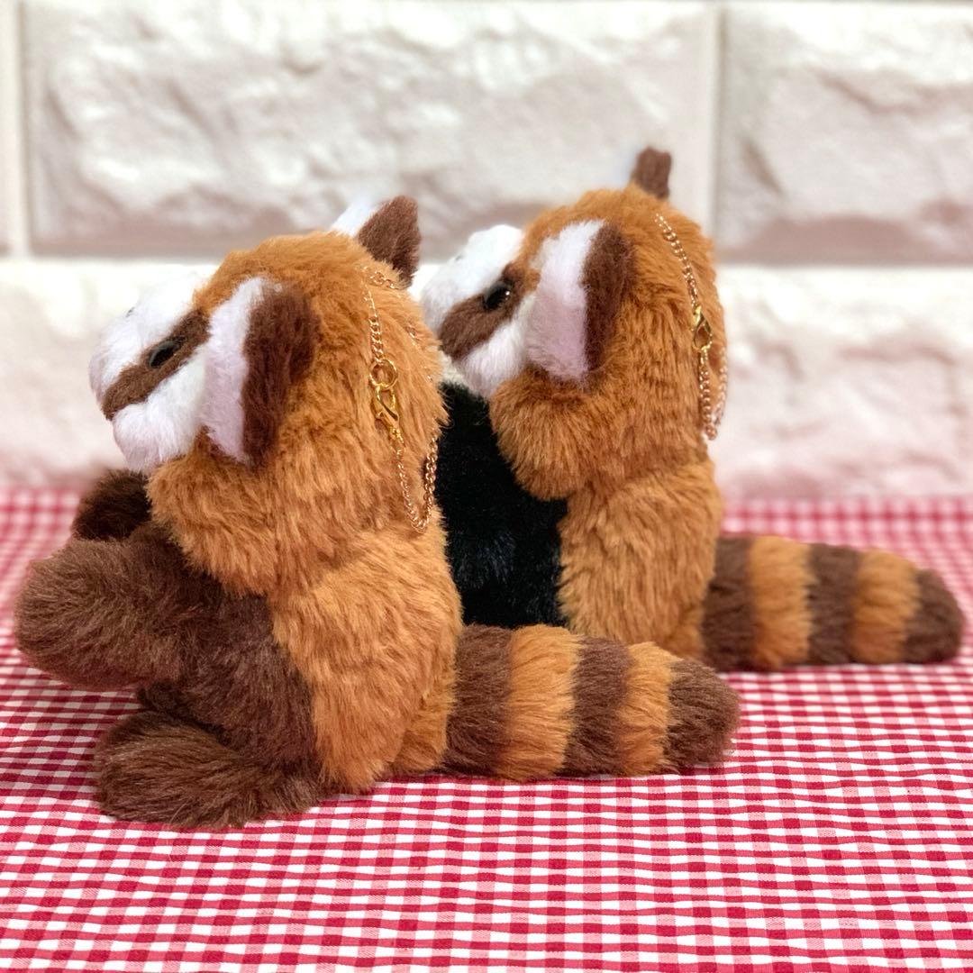 【キキちゃん様】 レッサーパンダさんの着ぐるみコスチューム ぬい服 2着