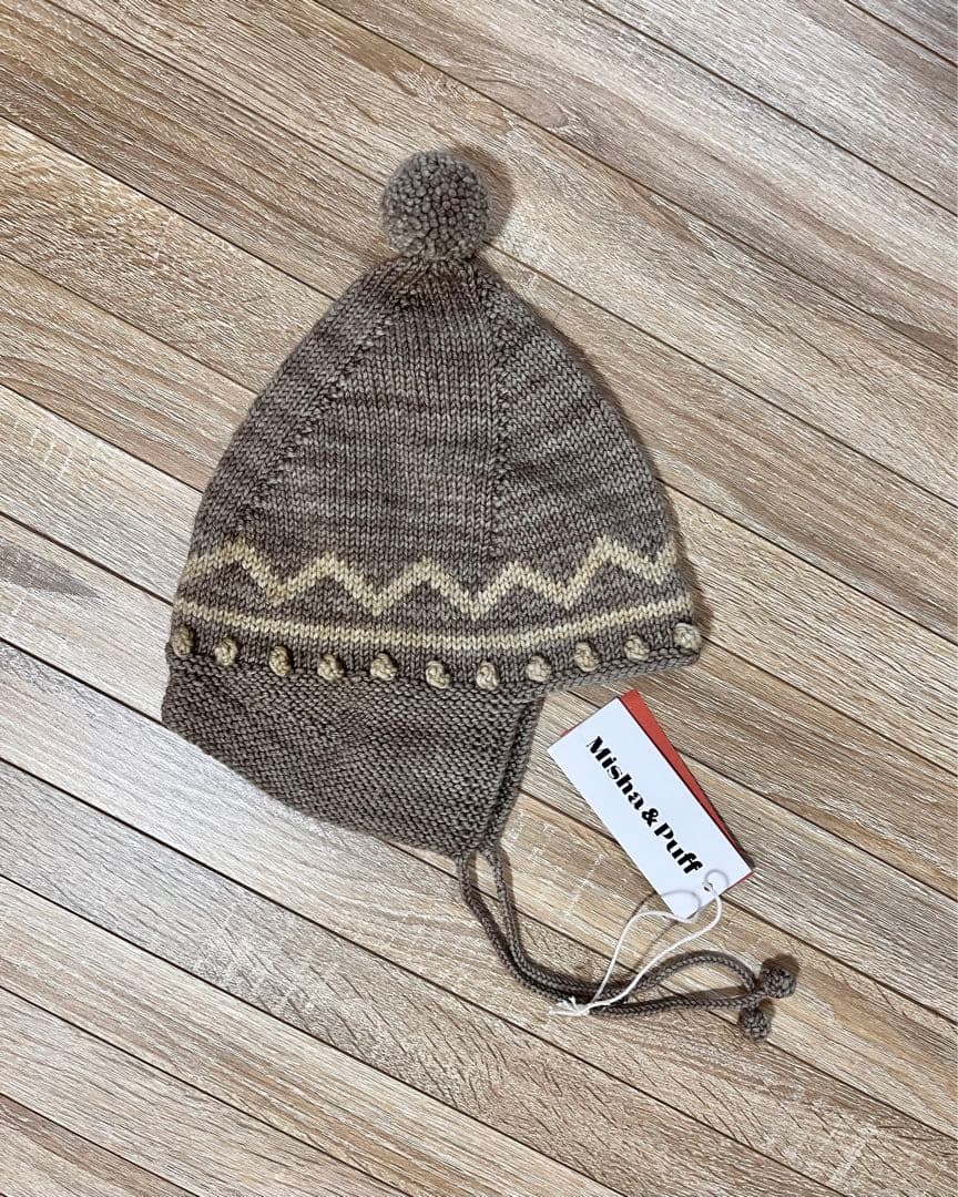 帽子 Misha&Puff Zig zag Pointy Peak Hat 2-4y