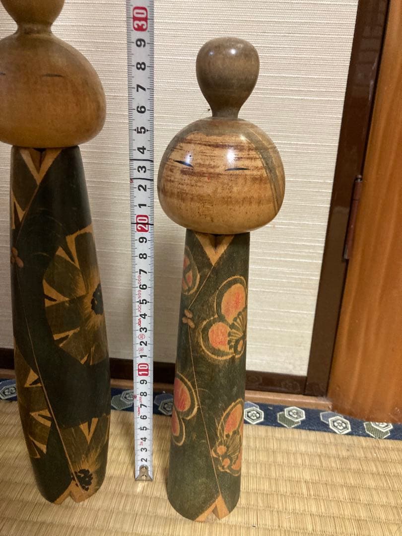 こけし　4点まとめ売り　岸貞夫　栗林一雪　レトロ　アンティーク