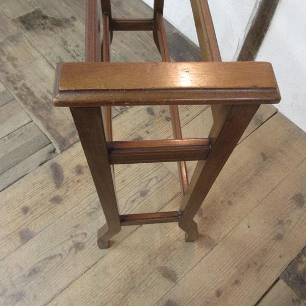イギリス アンティーク 家具 タオルハンガー タオル掛け 英国 6899d