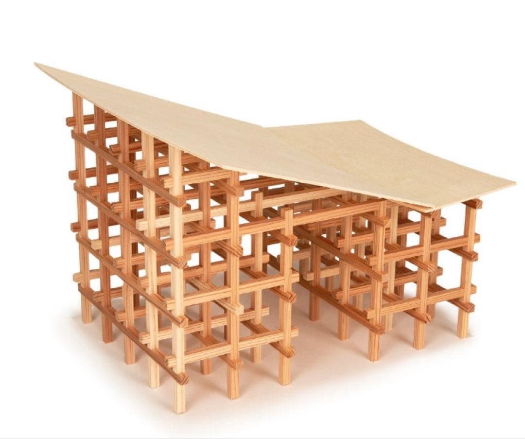 万博おまけ！！ The Grand Ring 木製工作キット 大屋根リング