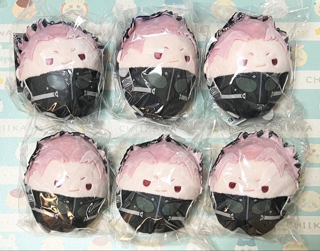 怪獣8号　ふわコロりん2　マスコット ぬいぐるみ 鳴海弦 髪上げver 6個