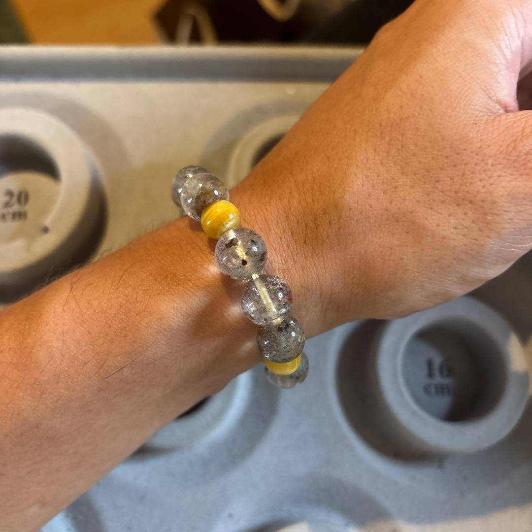 ゴールドタイガーアイとガーデンクオーツたん！不思議！