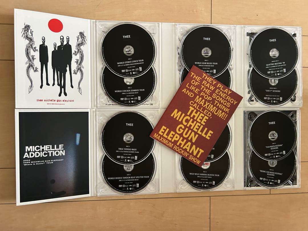 ミュージック THEE MICHELLE GUN ELEPHANT DVD BOX