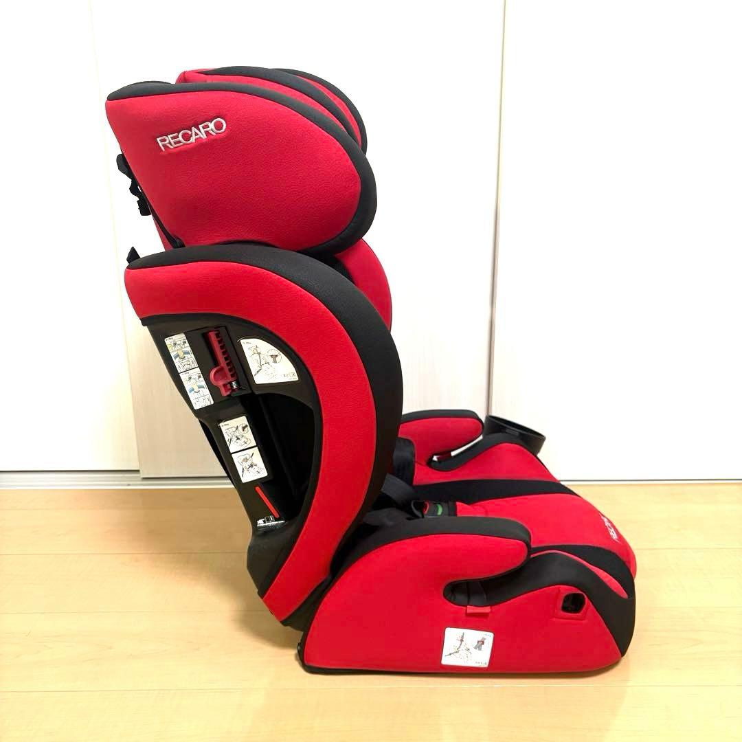 【極美品】レカロ J1 SELECT カーディナルレッド チャイルドシート