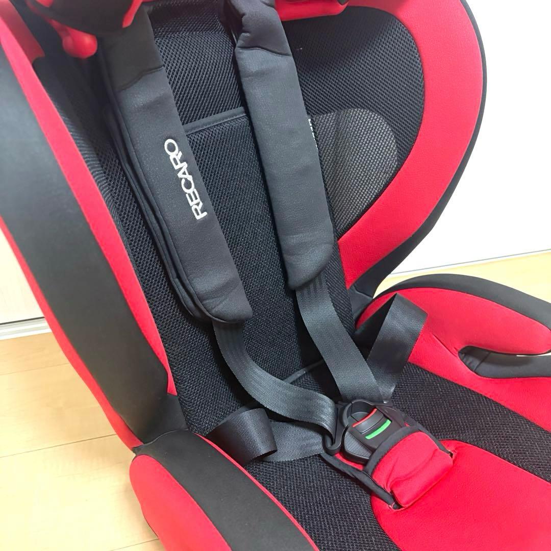 【極美品】レカロ J1 SELECT カーディナルレッド チャイルドシート