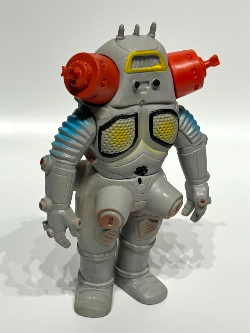 【秘蔵】マルサン　ブルマァク移行期　ソフビ　キングジョー　補修なし　当時物