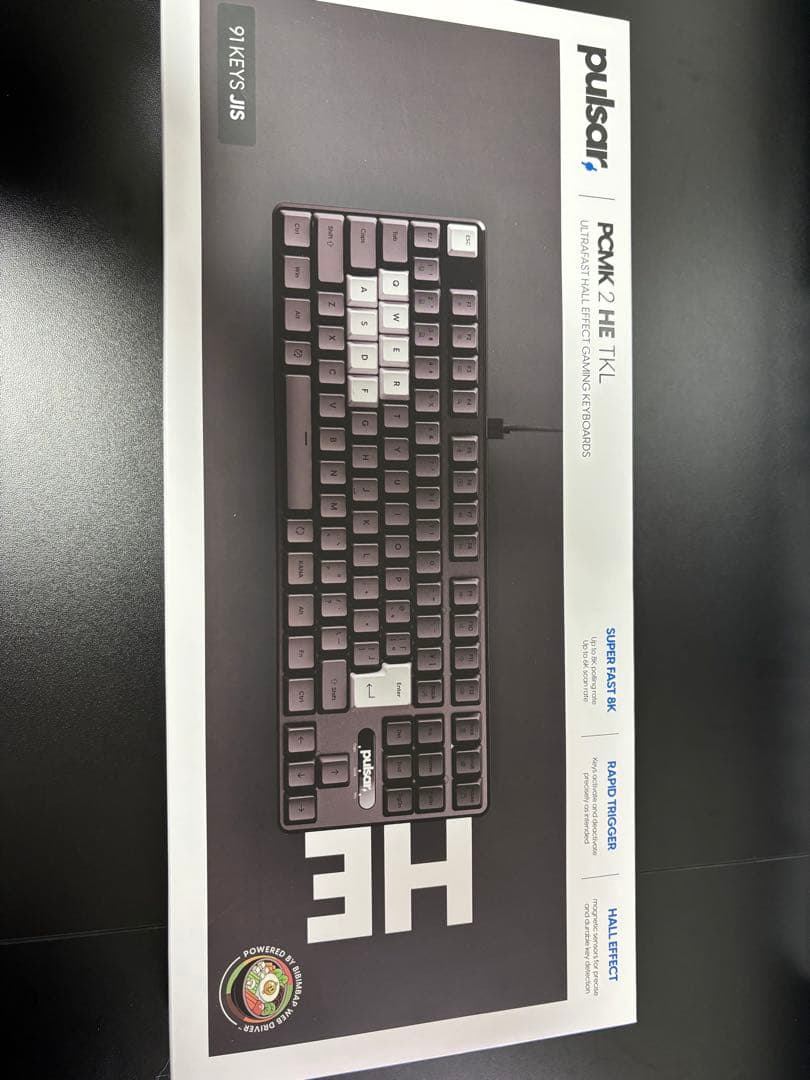 【新品未開封】pulsar PKM2 HE TKL BLACK キーボード 本体