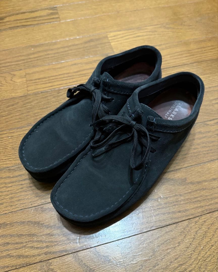 Clarks BEAMS別注 Wallabee GORE-TEX ダークネイビー