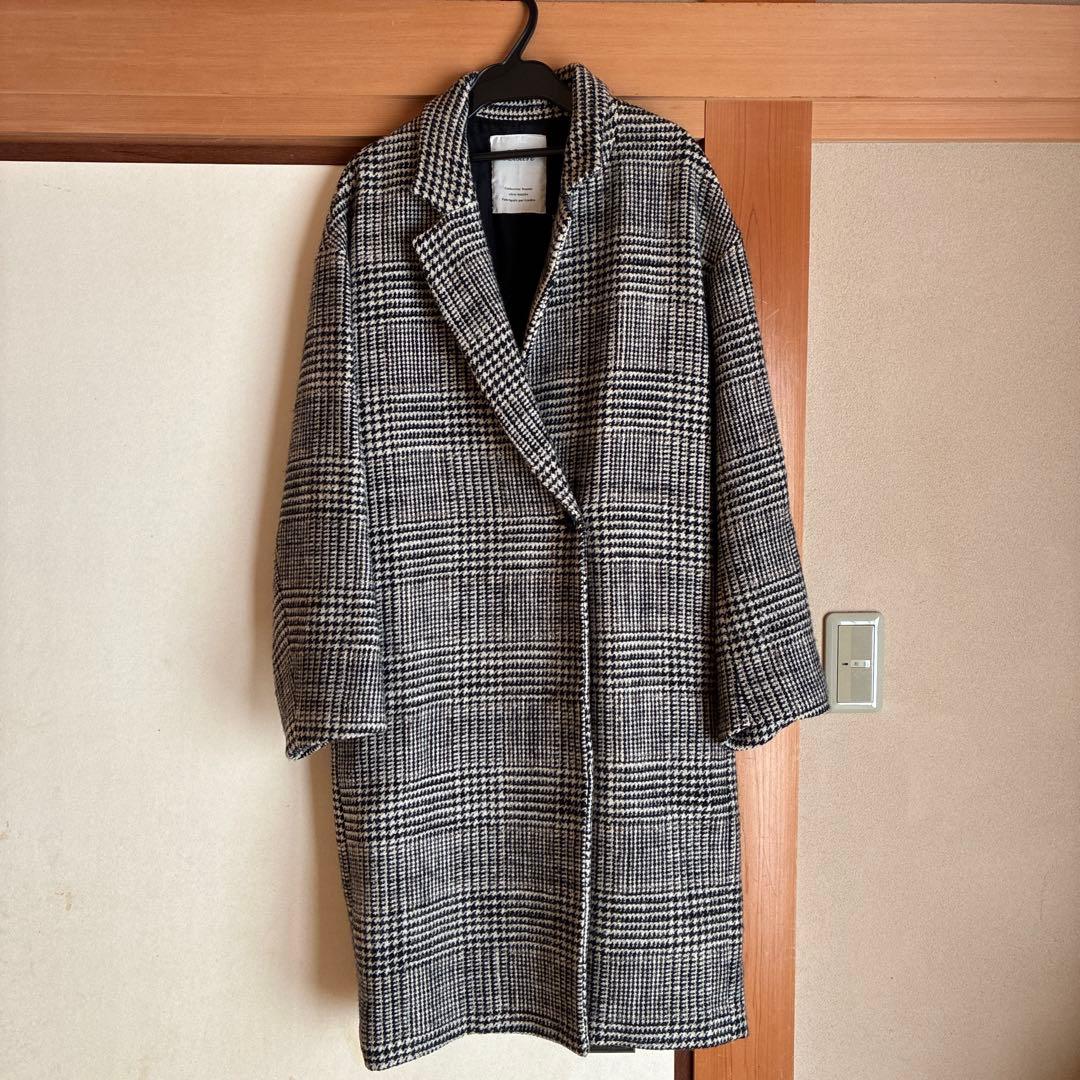 L'Appartement アパルトモン Check W Coat