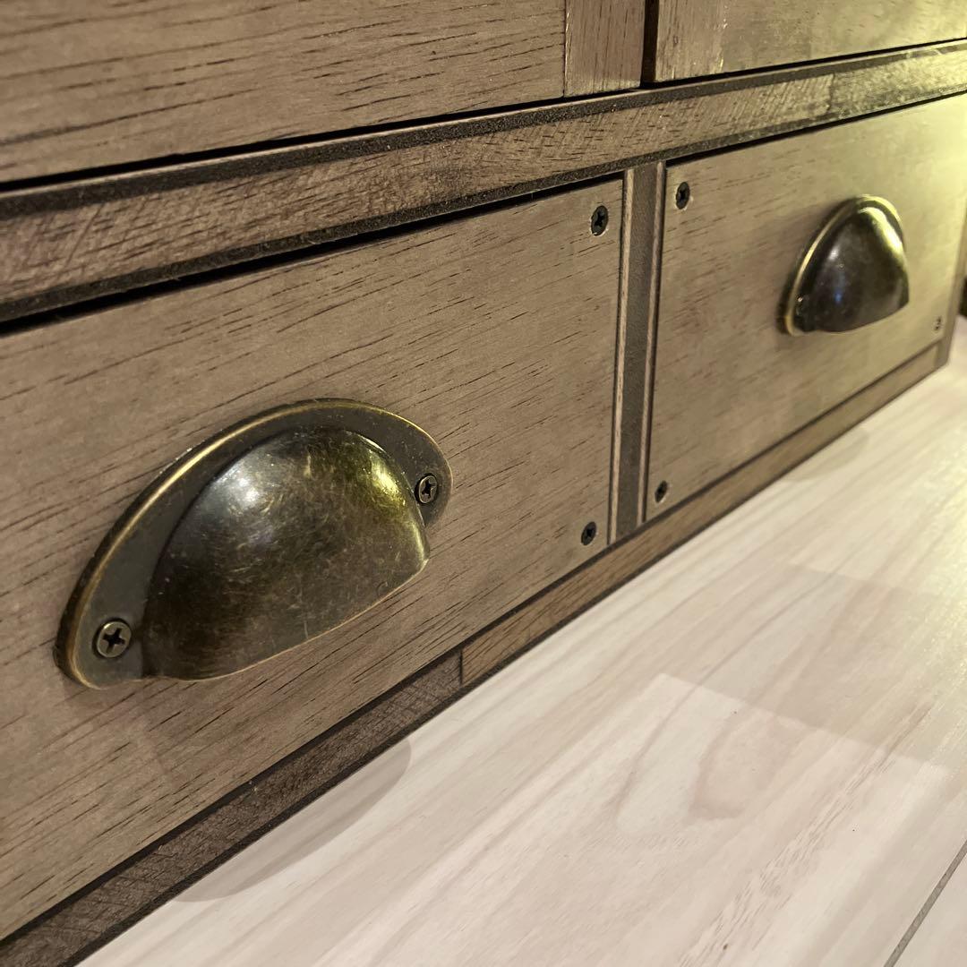 食器棚④　キャビネット　アンティーク　ハンドメイド　木製